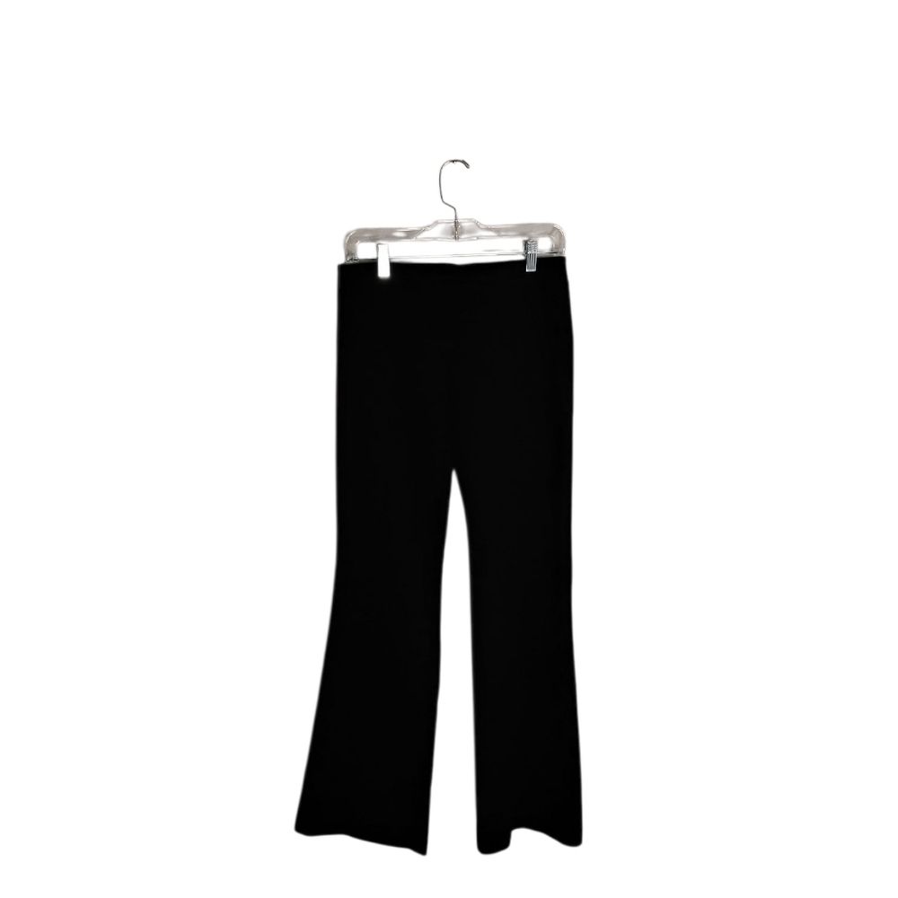 International Concepts Women's 8 Black Pull-on Mid-rise Stretchy Flare Pant